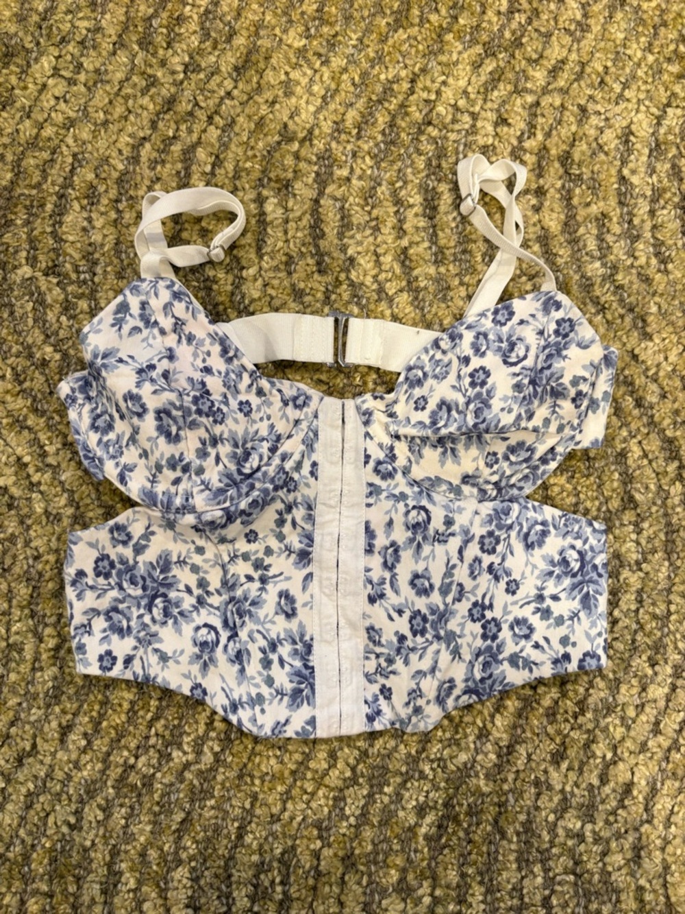 Garage Bianca Cut Out Corset - Picture 3 of 5